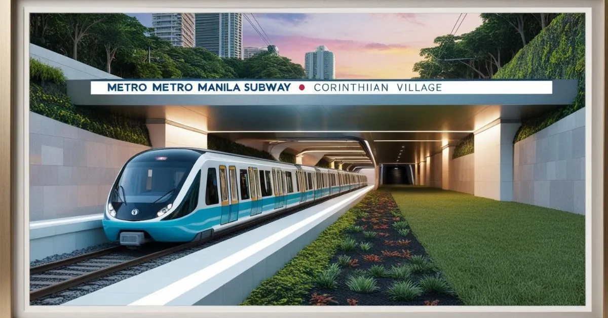 Metro Manila Subway to Go Under Corinthian Village